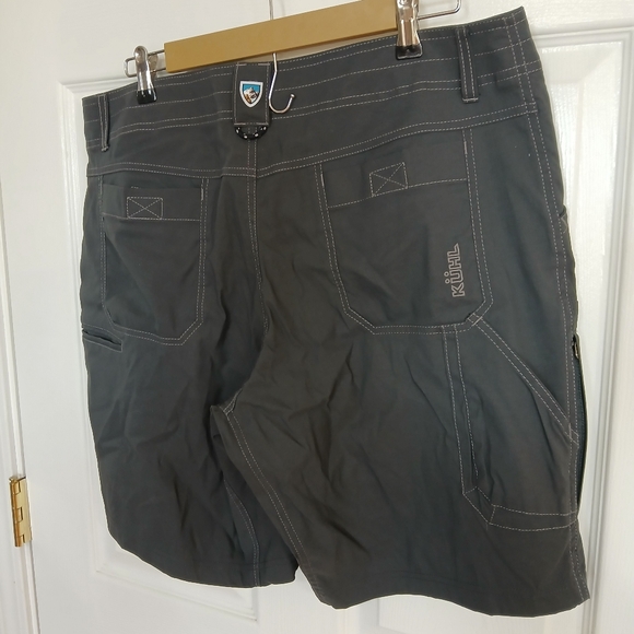 Men's Kuhl Renegade Hiking Shorts Grey Size 36 Outdoors Gorpcore Utility - Picture 5 of 9